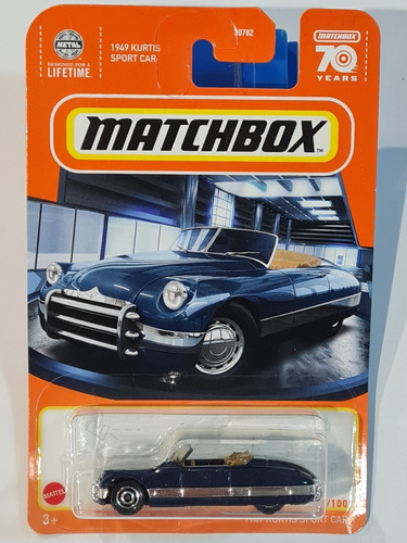 Matchbox N° 46 Edición 70 Años 1969 Kurtis Sport Car