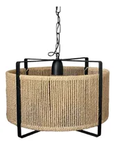 Comprar Lampara Colgante Grande (hierro\u002Fhilo) 50x38 Cm Iluminacion
