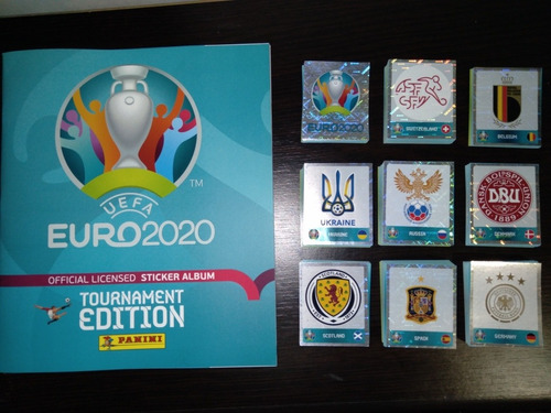 Album Eurocopa 2020 Con Todas Las Laminas A Pegar