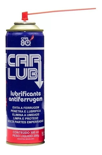 Car Lub Lubrificante Antiferrugem Desengripante Car80