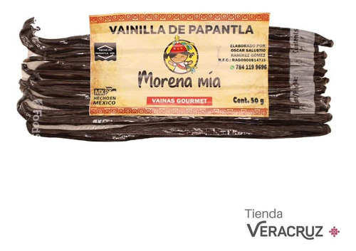Vainas De Vainilla De Papantla 12-14cm Calidad Gourmet 