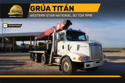 Grúa Titán Western Star National 30 Ton 1998