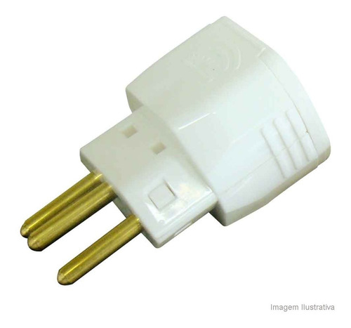 Adaptador Para Tomada Branco Alumbra Alumbra