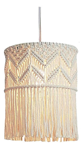 L Lámpara Colgante De Macramé Bohemio