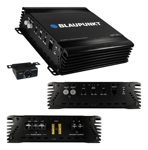 Blaupunkt Amp1500m - Amplificador De Audio Monobloque De Alt