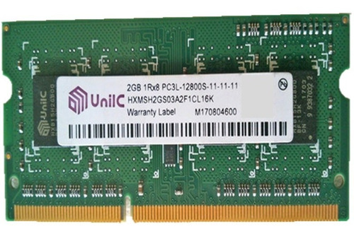 Memoria Ram Para Laptop Ddr3 2gb 1600mhz Pc3l-12800 Tienda