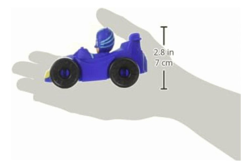 Pj Masks: Héroes En Pijamas Auto De Catboy Con Figura