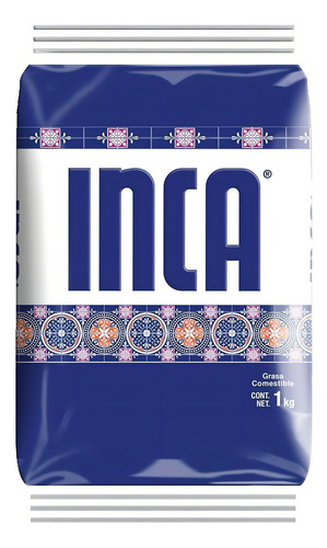 Manteca Inca 1kg Grasa Comestible De Sebo Bovino