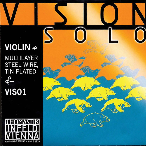 Thomastik Vision Solo Para Violin 4 Cadena  Mediano