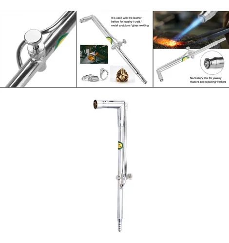 New Joyería Gas Antorcha Hidrógeno Oxígeno Propano Plata