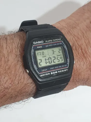 Relógio Casio W-26 Vintage Japan Antigo Do Vovó Original