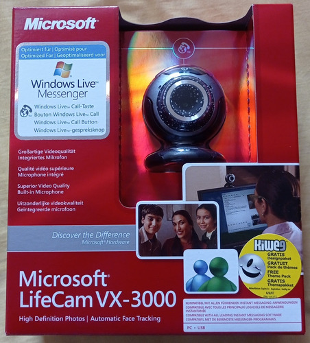 Cámaras Microsoft Lifecam Vx-3000