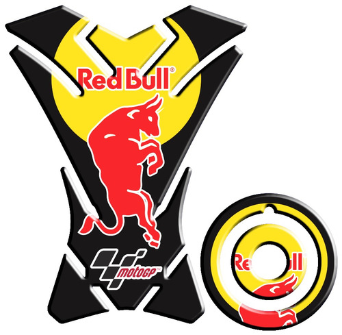 Protetor Tanque Bocal Yamaha Factor Fazer Ybr Red Bull