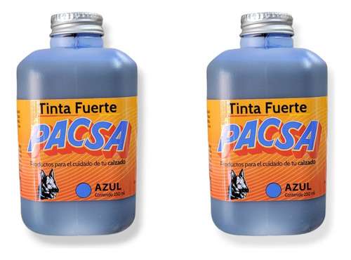 2 Tinta Fuerte Para Calzado De Piel 250ml - Color A Elegir 