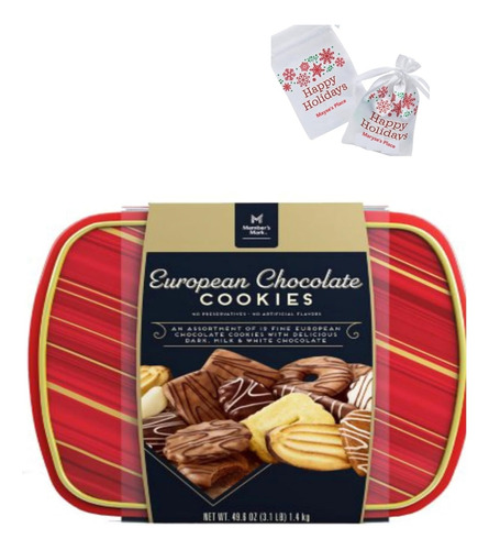 Surtido De Lujo 1.4 Kg De Galletas De Chocolate Europeas 