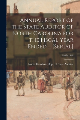 Libro Annual Report Of The State Auditor Of North Carolin...