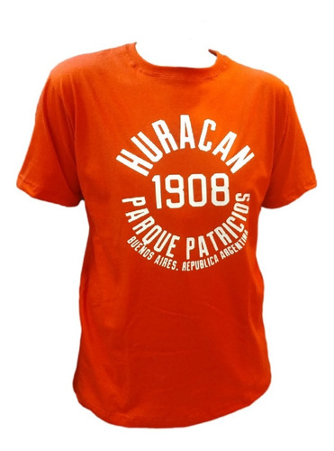 Imagen 3 de 5 de Remera Algodón Huracán Roja Ng