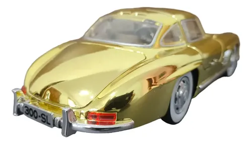Miniatura Mercedes Benz 300 Sl Coupé 1954 Dourado Esc 1/24