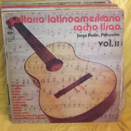 Vinilo Cacho Tirao Jorge Padin Guitarra Latinoamericana 2 F3