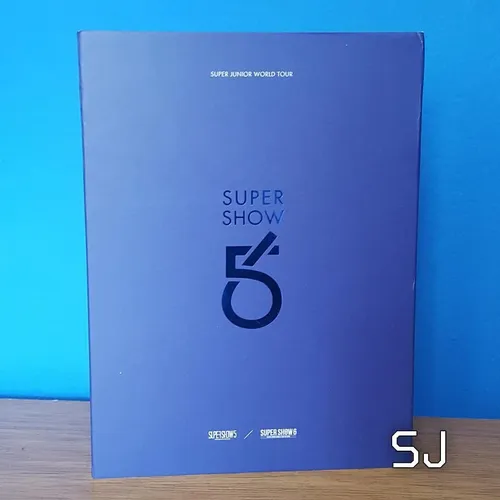 Super Junior Album Del Super Show 5 Y 6 + Poster Til Estándar (Usado)