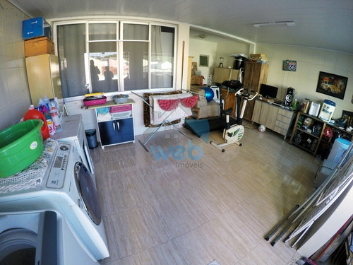 Imagem 23 de 30 de Sobrado À Venda No Bairro Cic, Com Três Quartos Sendo Um Suíte, Sala, Cozinha Ampla, Móveis Planejados, Churrasqueira E Fogão À Lenha. - Ca01445 - 69532530