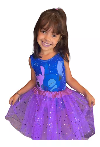 Shops saia de tule lilas infantil