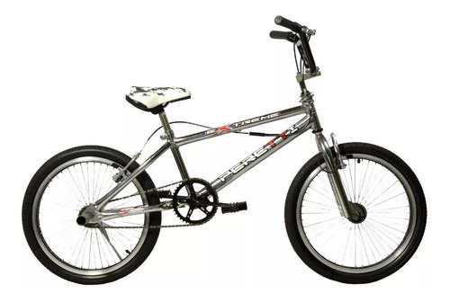 Bicicleta Bmx Peretti Extreme Ii 2 R20fluo Cromo 48rayos+linga