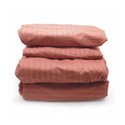 Juego De Sabanas Para Cama Queen Size Palo De Rosa Liso
