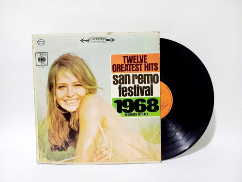 Disco Lp San Remo Festival / 1968 / Twelve Greatest Hits