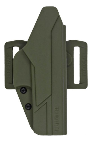 Coldre Brforce Owb Destro Golias -glock G22/g23 Gen5-verde