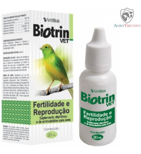 Biotrin Vet Fertilidade Reprodução 20ml  