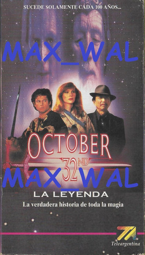 October 32 Nd Vhs Merlin Paul Hunt Richard Lynch Teleargenti