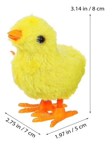 Juguete De Peluche Para Pollitos Con Forma De Pollo, 12 Unid