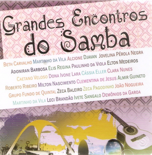 Cd Grandes Encontros Do Samba - Grandes Encontros Do Samba