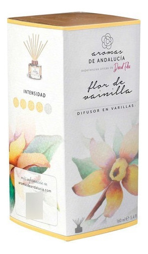 Aromatizante Difusor En Varillas Flor De Vainilla 160 Ml