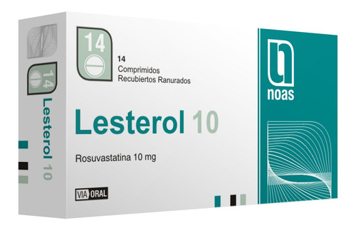 Lesterol® 10mg X 14 Comprimidos (rosuvastatina)