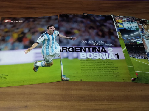 (a356) Lionel Messi * Clippings Revista 7 Pgs * 2014