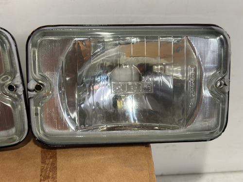 Par Bloco Farol Milha Serra Ii 2 Cibiê Liso Opala Chevette Gol Gt Passat Maverick Corcel C10