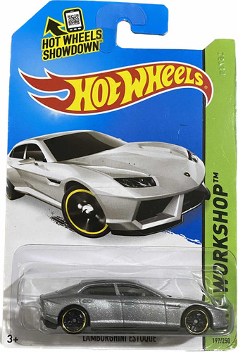 Hot Wheels Lamborghini Estoque Gris Workshop 197/250 | 2014