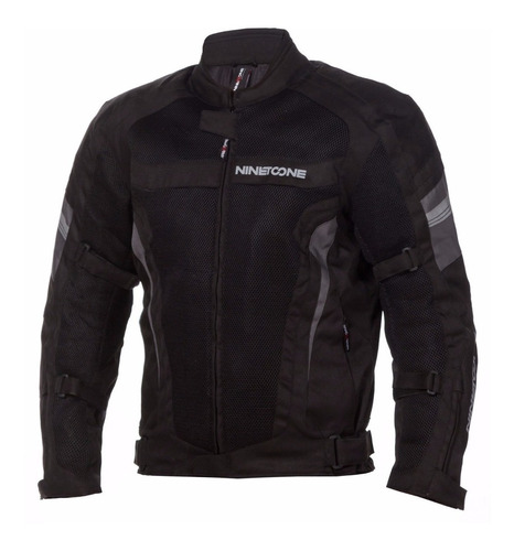 Campera Moto Cordura Nto 4s Negro Devotobikes T Ls2 Oficial