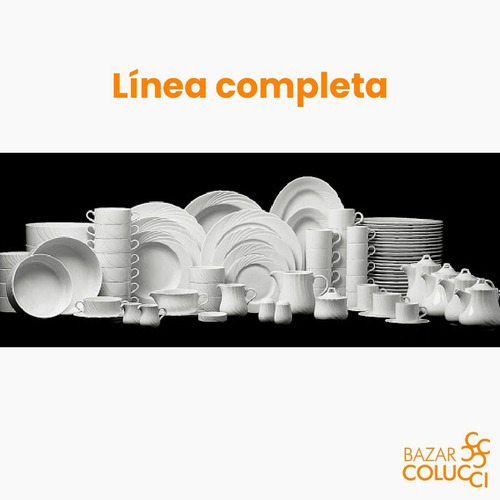 X6 Plato Playo Línea Marzia, Verbano - Bazar Colucci