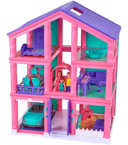 Casa De Muñecas Kid Connection 24 Pz Envio Gratis