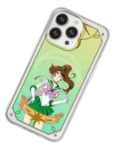 Funda Para iPhone Magsafe Sailor Moon Sailor Jupiter Sailor Verde Anime