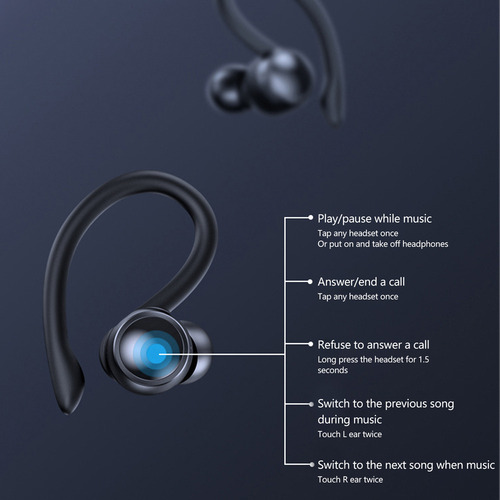 Y K Auriculares Inalámbricos Auriculares Intraurales Con