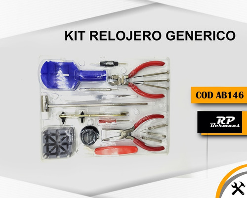 Imagen 1 de 1 de Kit Relojero Generico