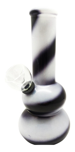 Bong Pipa De Agua En Vidrio 16 Cm + Mallas