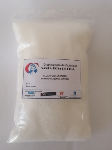 Alcanfor En Cristales Usp  Bolsa X 0.250 Kg.