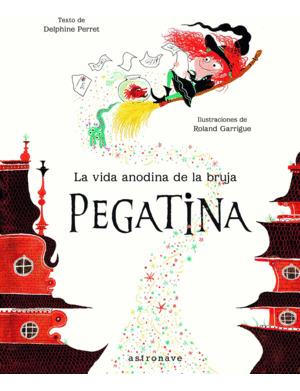 Libro La Vida Anodina De La Bruja Pegatina