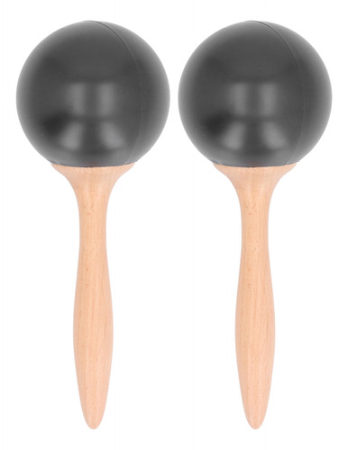 Maracas Con Mango De Madera, 2 Piezas, Martillos De Arena Pa