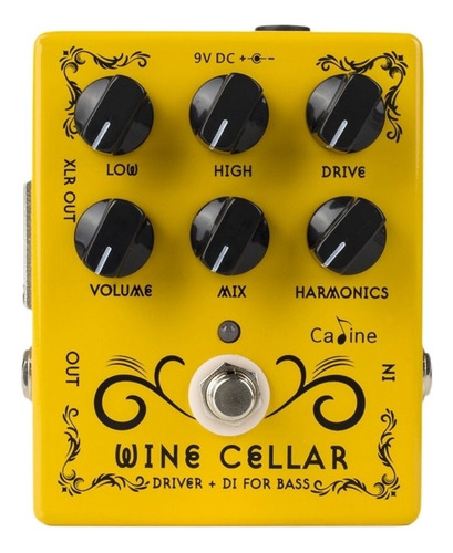 Caline Cp-60 Driver+di Para Bajo, Pedal, Efecto Guitarra A